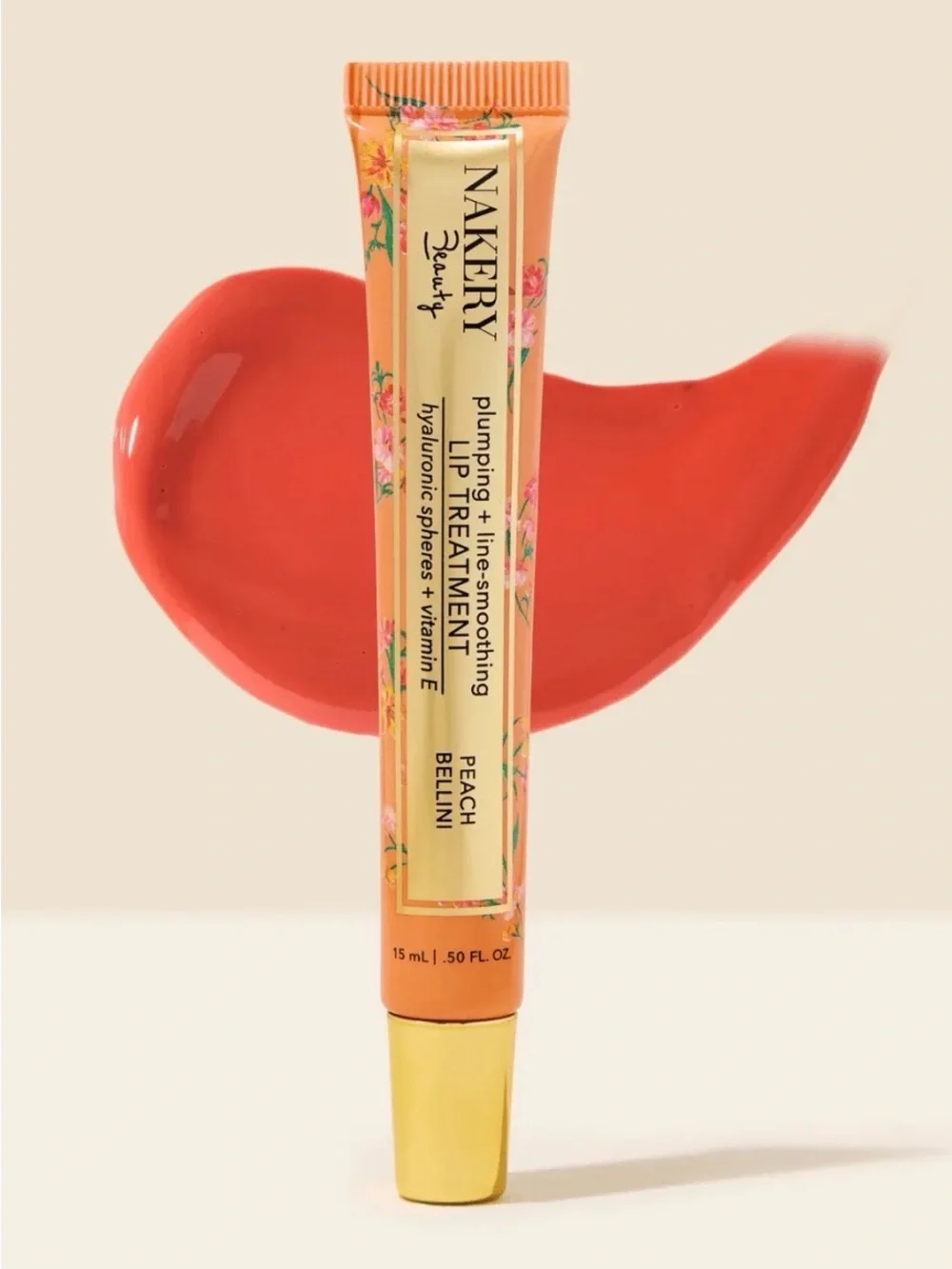 Nakery Beauty PEACH BELLINI Plumping Lip Treatment - Peach